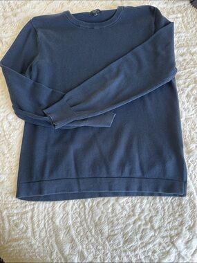 J. Crew Men's Navy Crewneck Sweater